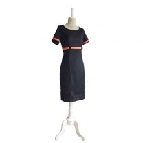 Robe droite Liseré